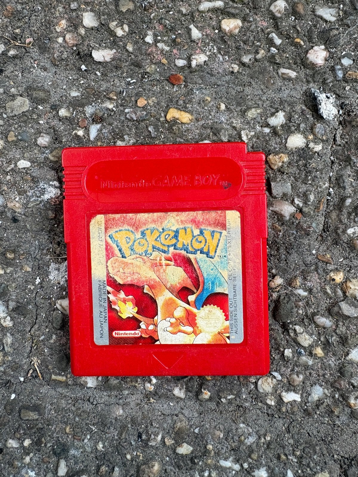 Pokémon Red Game Boy Classic - Originele Game Cartridge, Spelcomputers en Games, Games | Nintendo Game Boy, Gebruikt, 1 speler