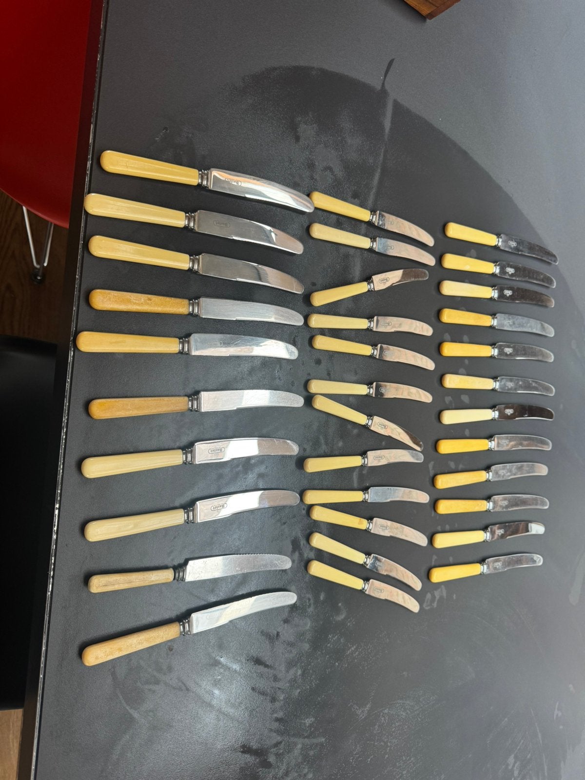 Sheffield messen WLA Baxter faux bone, Antiek en Kunst, Ophalen