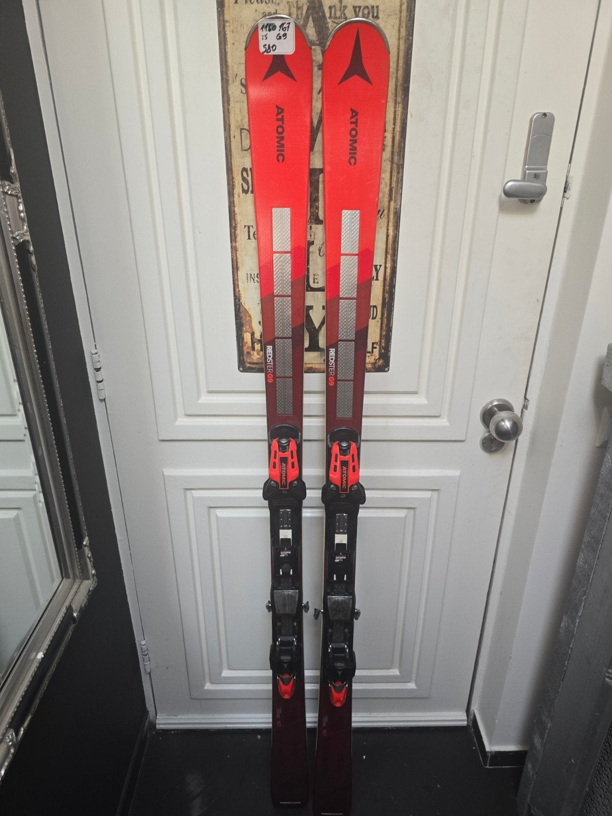 167cm 2025 ATOMIC REDSTER G9 REVOSHOCK RVSK 1160€ GEVORDERD, 160 tot 180 cm, Ophalen of Verzenden, Zo goed als nieuw, Carve