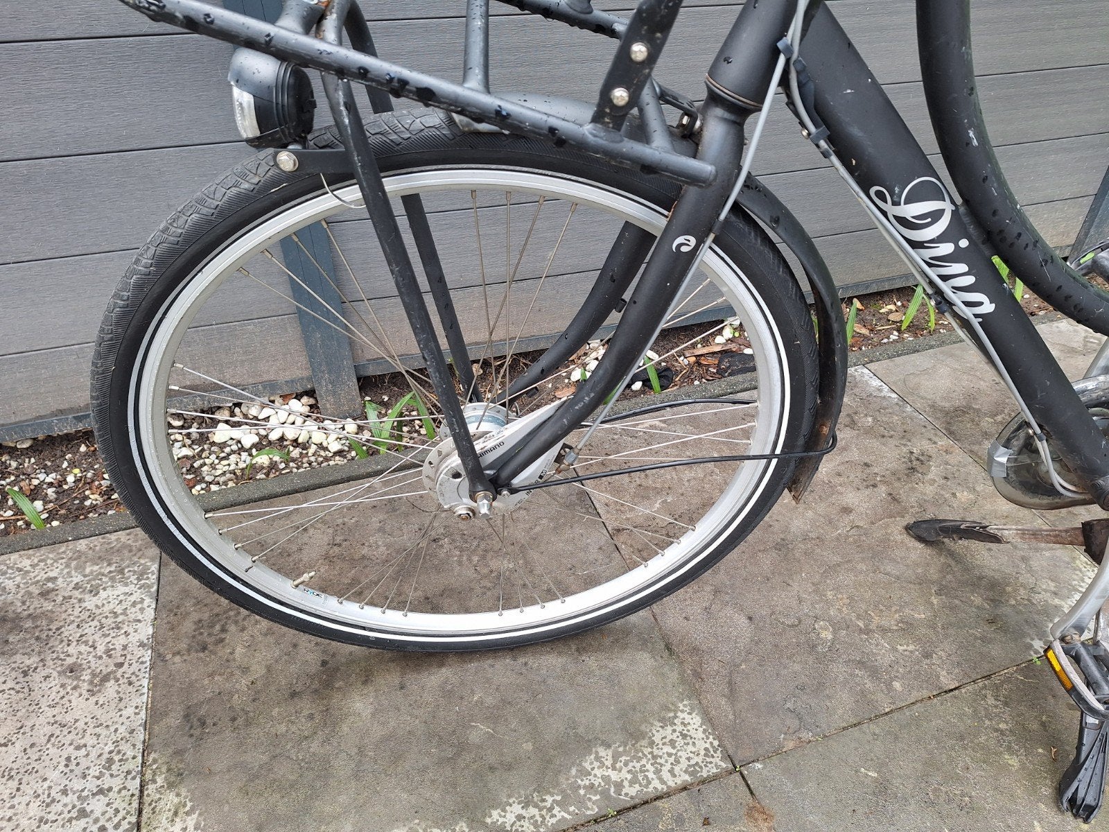 Batavus Diva Damesfiets - Zwart, Zo goed als nieuw, Ophalen, Terugtraprem, Batavus, 53 tot 56 cm