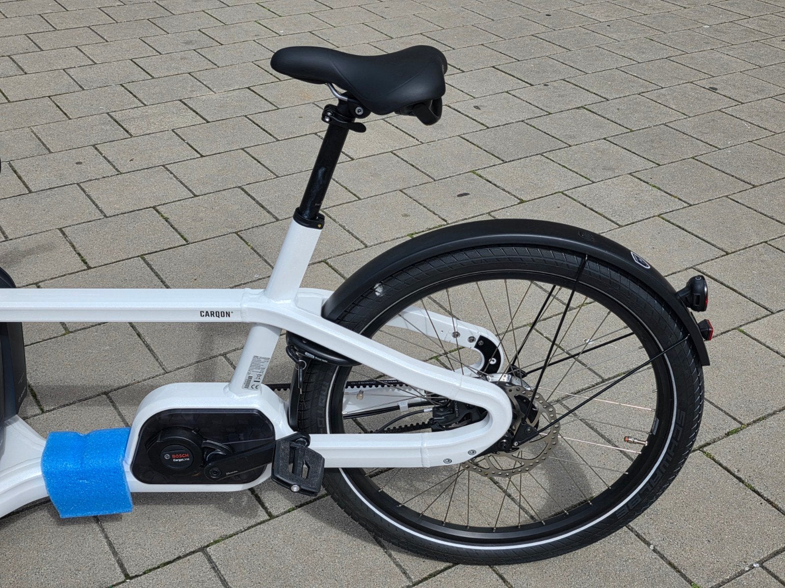 Showmodel Carqon bakfiets - Zo goed als nieuw, Overige merken, Elektrisch, Ophalen of Verzenden, Zo goed als nieuw