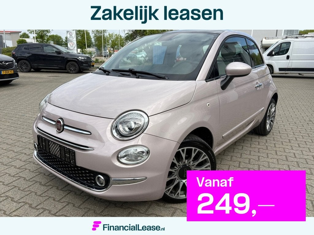 Fiat 500 1.0 Hybrid Star (BOVAG/RIJKLAARPRIJS), Voorwielaandrijving, 12 maanden, Gebruikt, Zwart