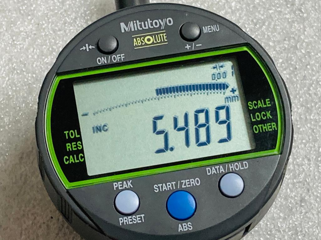 Mitutoyo meetklok 0-12.7x0.001 mm, Ophalen of Verzenden, Zo goed als nieuw