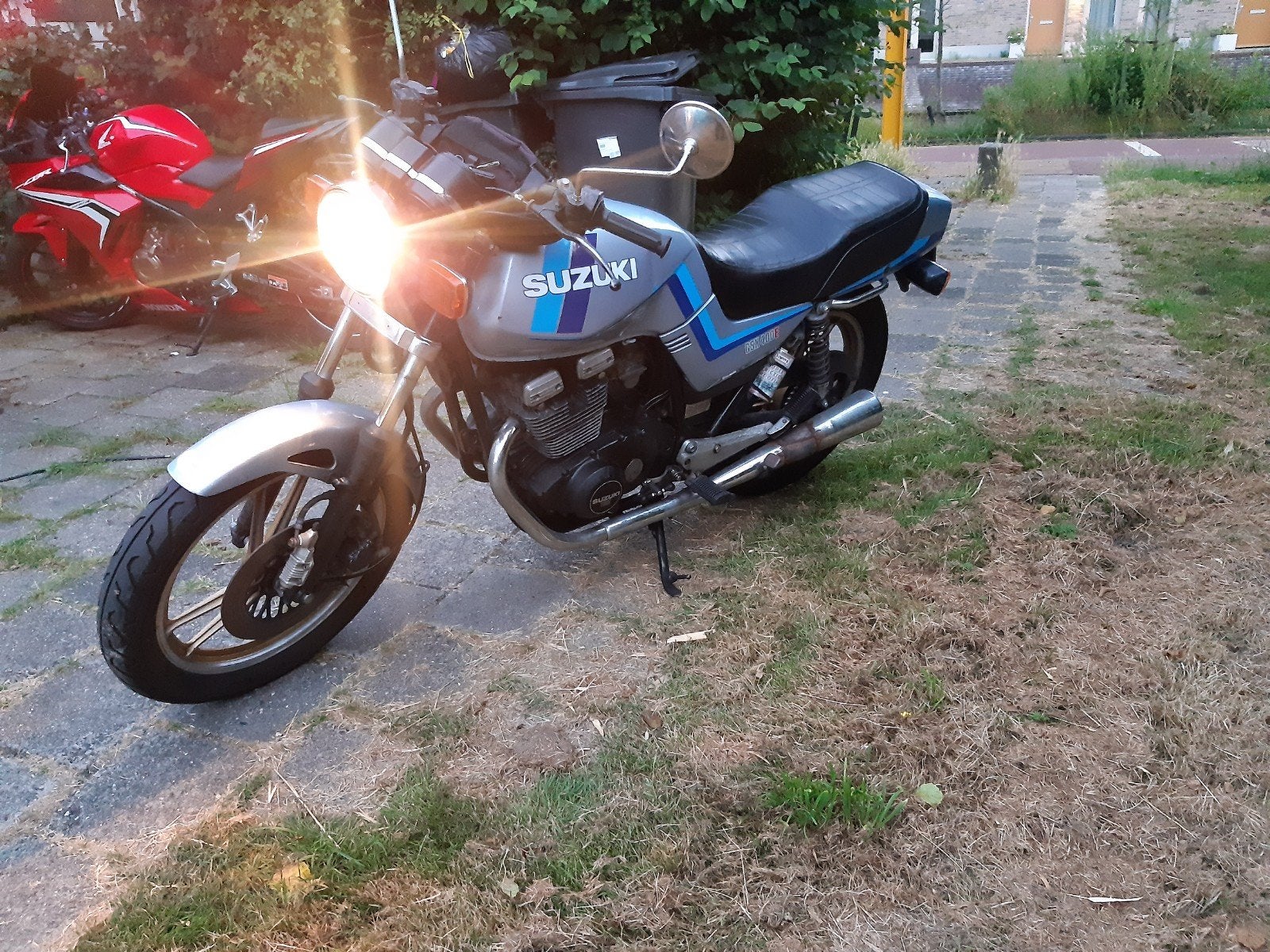 suzuki gsx 400 e (1983) rijdt heerlijk, Ophalen, Gebruikt
