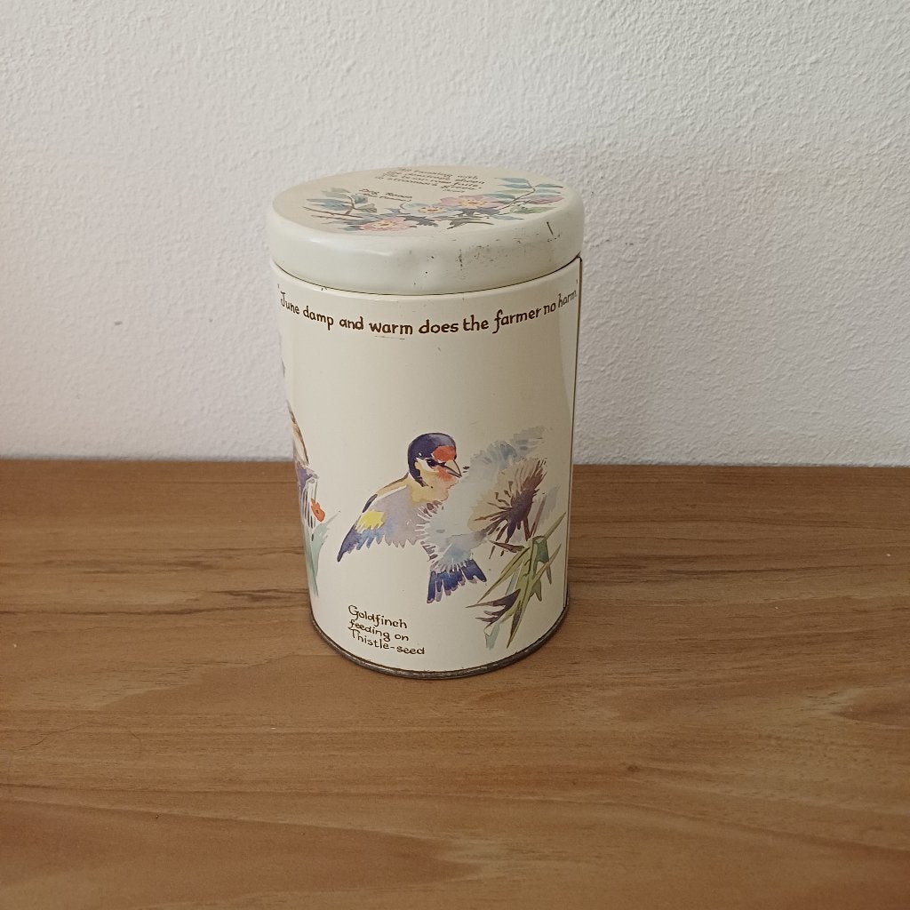 Blik vogels Webb & Bower, Ophalen of Verzenden, Gebruikt, Overige, Overige merken