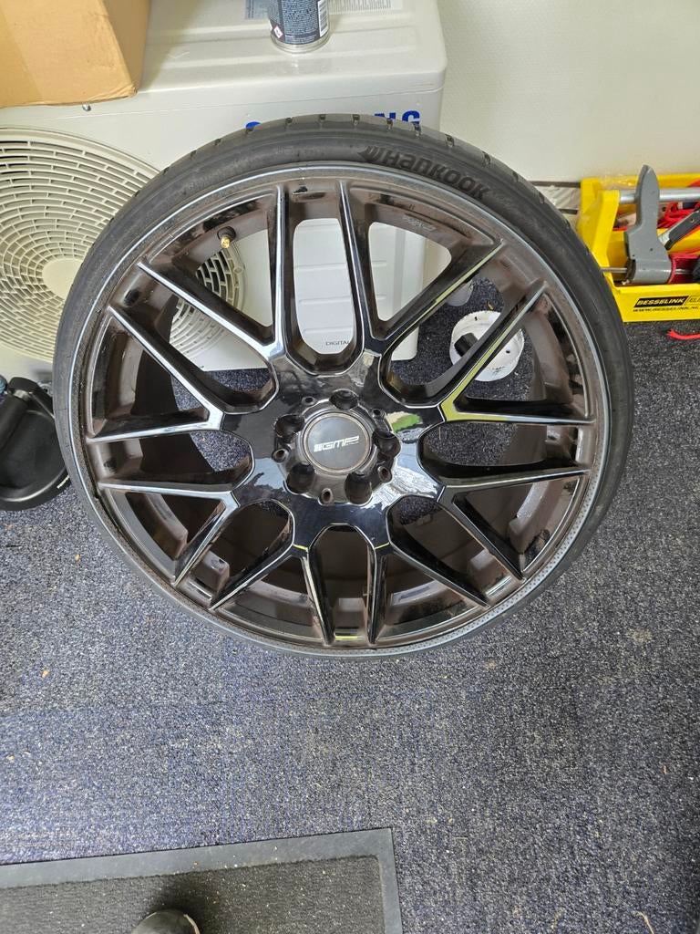 4x 20 inch velgen Golf 8 GTI met banden, Gebruikt, Banden en Velgen, Ophalen of Verzenden, Personenwagen