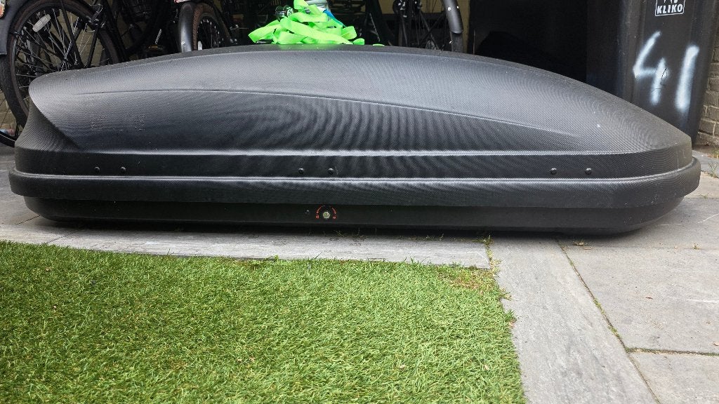 Thule Pacific Dakkoffer skikoffer bagage koffer  410L  Huur, Auto diversen, Ophalen, Zo goed als nieuw