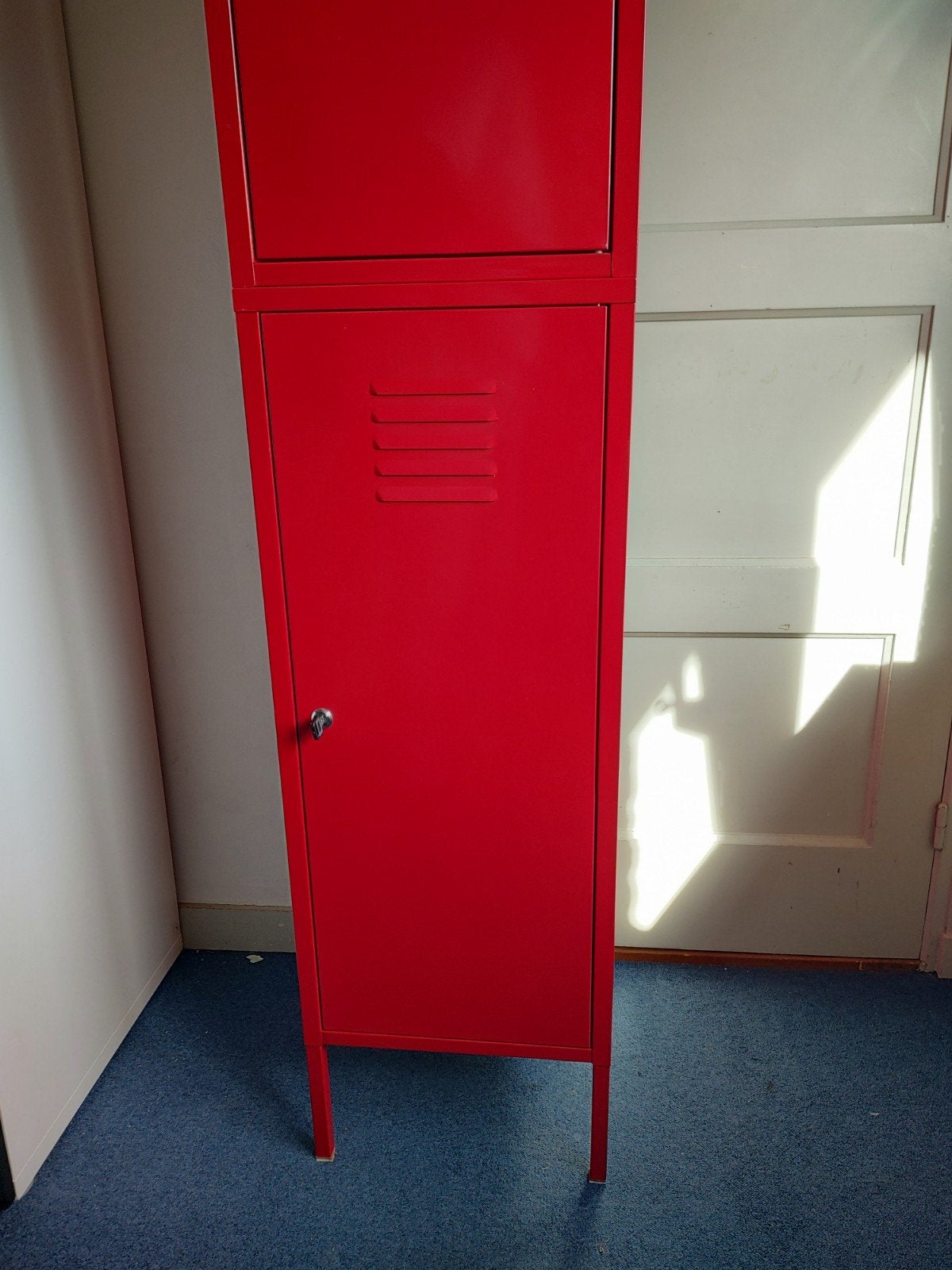 Ikea PS locker rood vintage, Ophalen, Zo goed als nieuw
