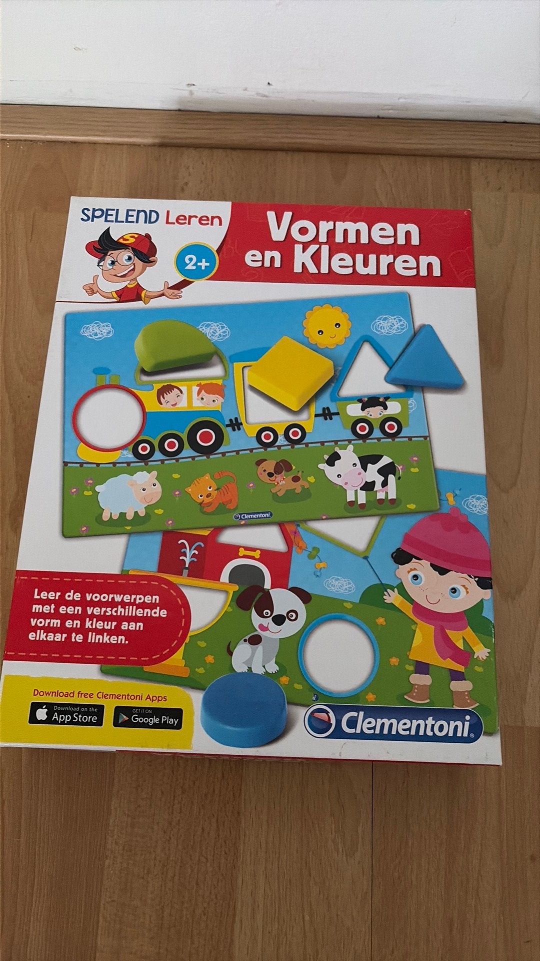 Clementoni vormen en kleuren, Ophalen of Verzenden, Zo goed als nieuw