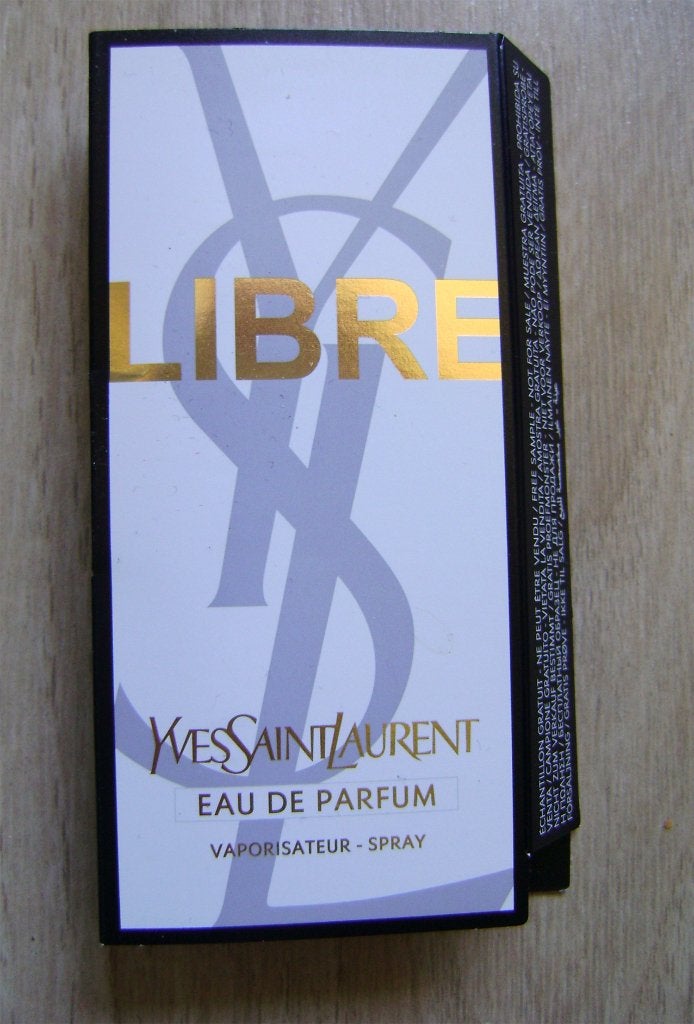 ives saint laurent EDP sampl orange lavender musk floriental, Verzenden, Nieuw