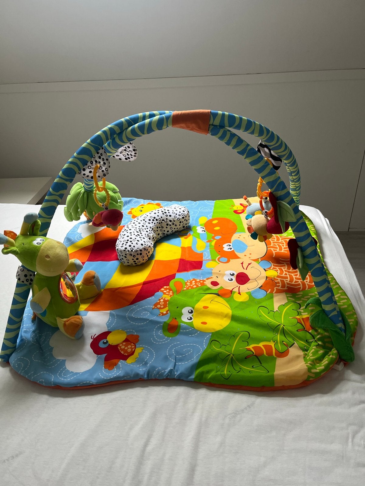 Speelkleed met babygym en speeltjes, Ophalen of Verzenden, Gebruikt, Speelkleed