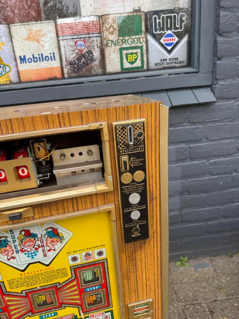 Vintage Gokkast / Fruitautomaat - Decoratie, Verzamelen, Automaten | Gokkasten en Fruitautomaten, Ophalen, Gebruikt, ., .