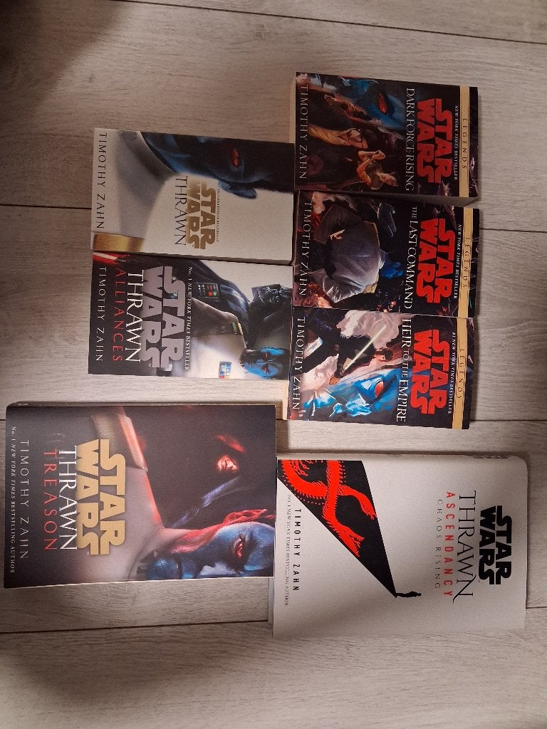 Star wars thrawn serie, Ophalen of Verzenden, Zo goed als nieuw, Boek of Poster