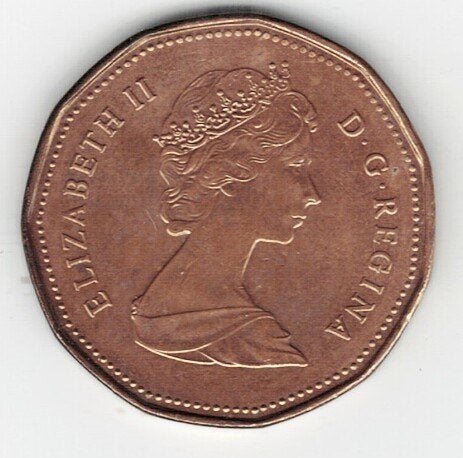 26-1007 Canada 1 dollar 1988, Ophalen of Verzenden, Noord-Amerika, Losse munt