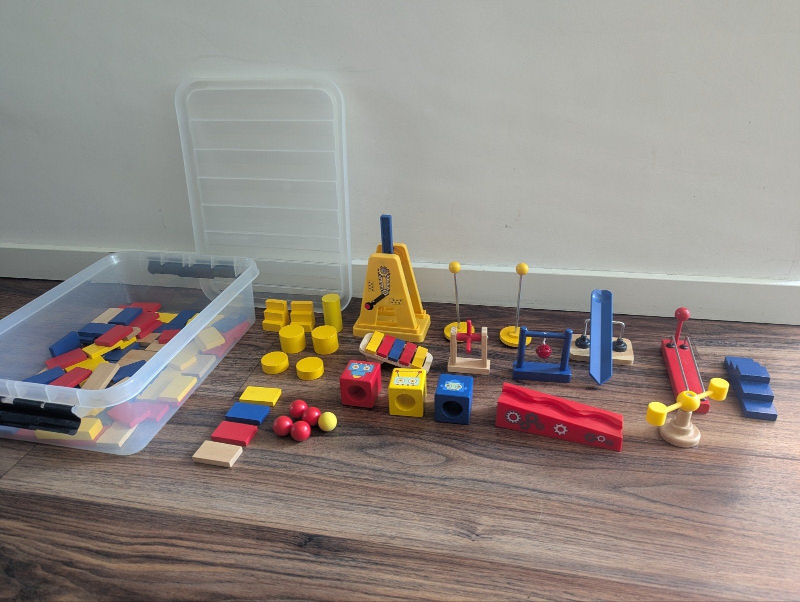 Playtive Grote Domino Set - Bouw je eigen kettingreactie!, Ophalen, Zo goed als nieuw, Bouwen