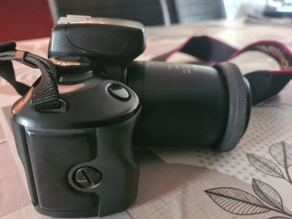 Fototoestel  canon, Cameratas, Gebruikt, Spiegelreflex, Canon