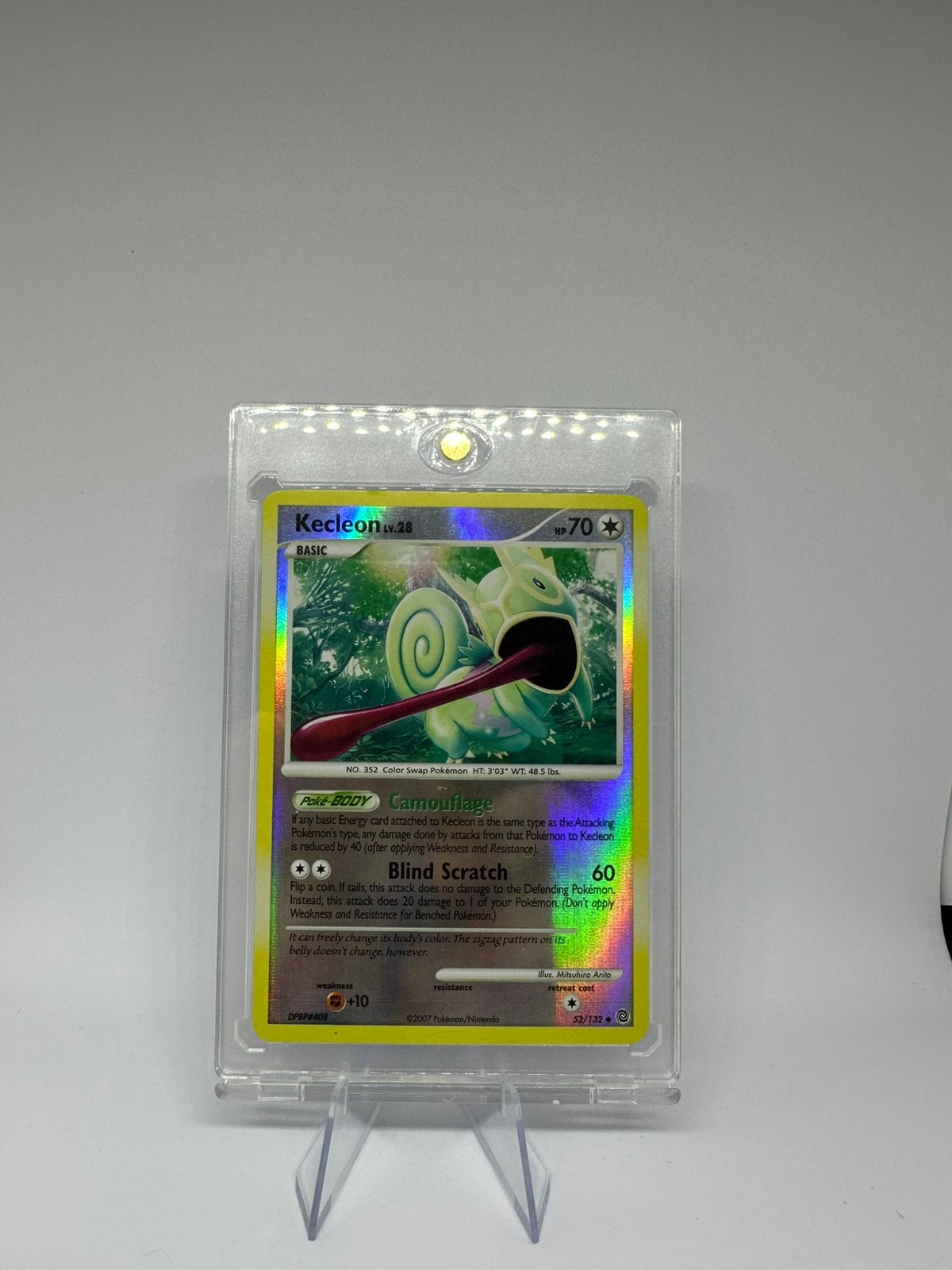 Kecleon 52/132  Reverse holo LV.28 Pokemon Secret Wonders, Ophalen of Verzenden, Zo goed als nieuw
