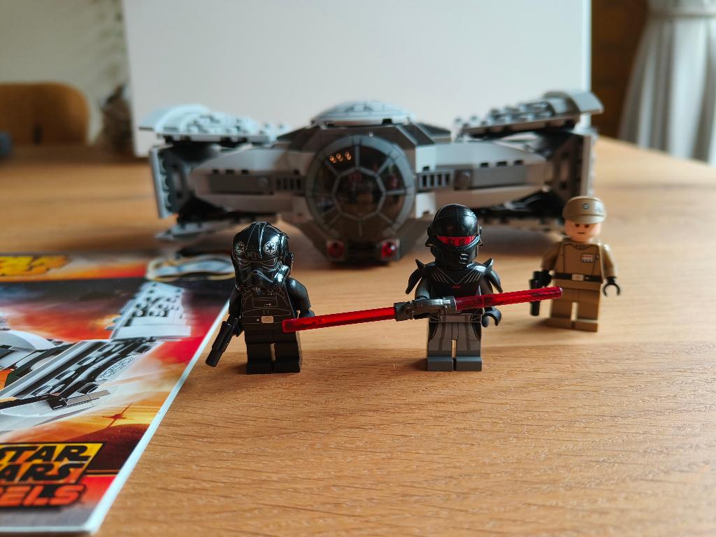 LEGO Star Wars 75082 TIE Advanced Prototype, zgan, Star Wars, Lego, Ophalen of Verzenden, Complete set
