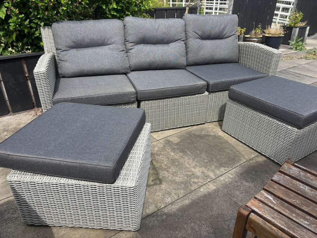 Intenso Wicker Tuinset, Ophalen, Zo goed als nieuw, Wicker