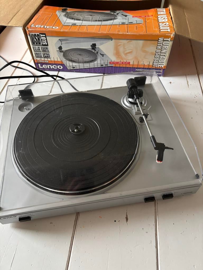 Lenco USB Platenspeler, Gebruikt, Automatisch, Platenspeler, Ophalen