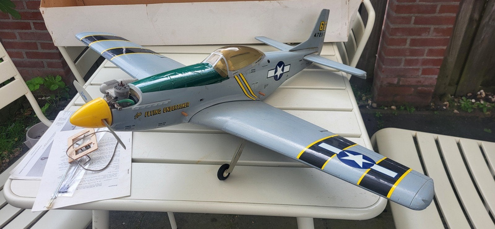 Graupner P-51D Mustang, Ophalen of Verzenden