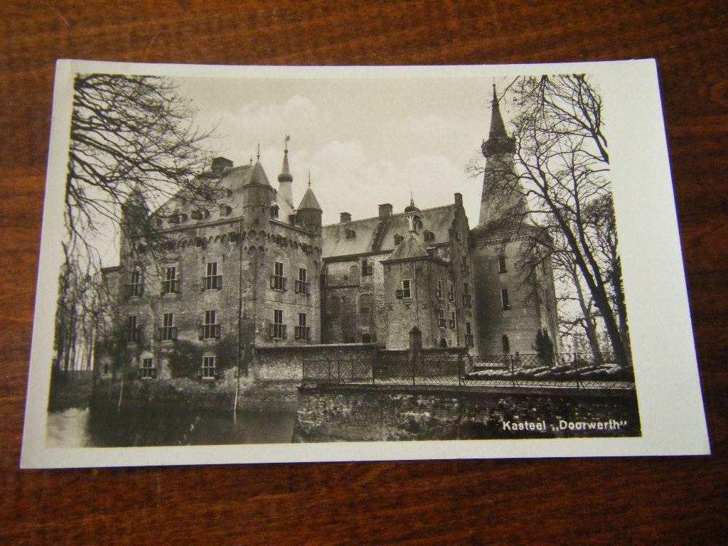 S41 - Kasteel Doorwerth - Mooi/Oud, Verzamelen, Ansichtkaarten | Nederland, Ophalen of Verzenden, 1940 tot 1960, Gelderland