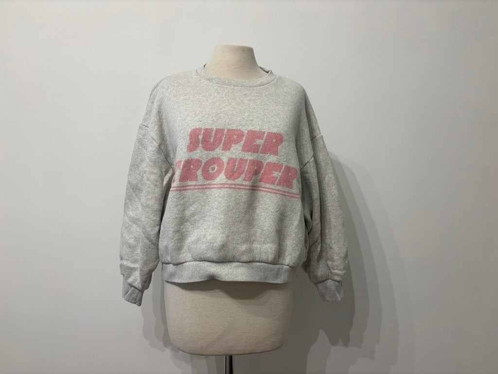 By Bar Bibi Trouper Sweater trui Grijs / Roze – Maat S, By bar, By Bar, By Bar, Ophalen of Verzenden