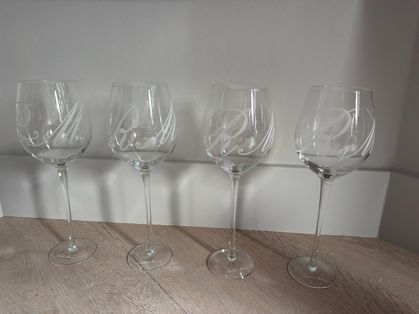 Riviera Maison rode wijnglazen (set van 4), Ophalen, Glas of Glazen, Overige merken, Glas