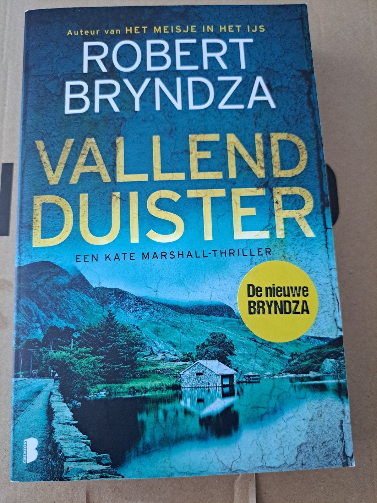Robert Bryndza - Vallend duister, Ophalen of Verzenden, Zo goed als nieuw, Robert Bryndza