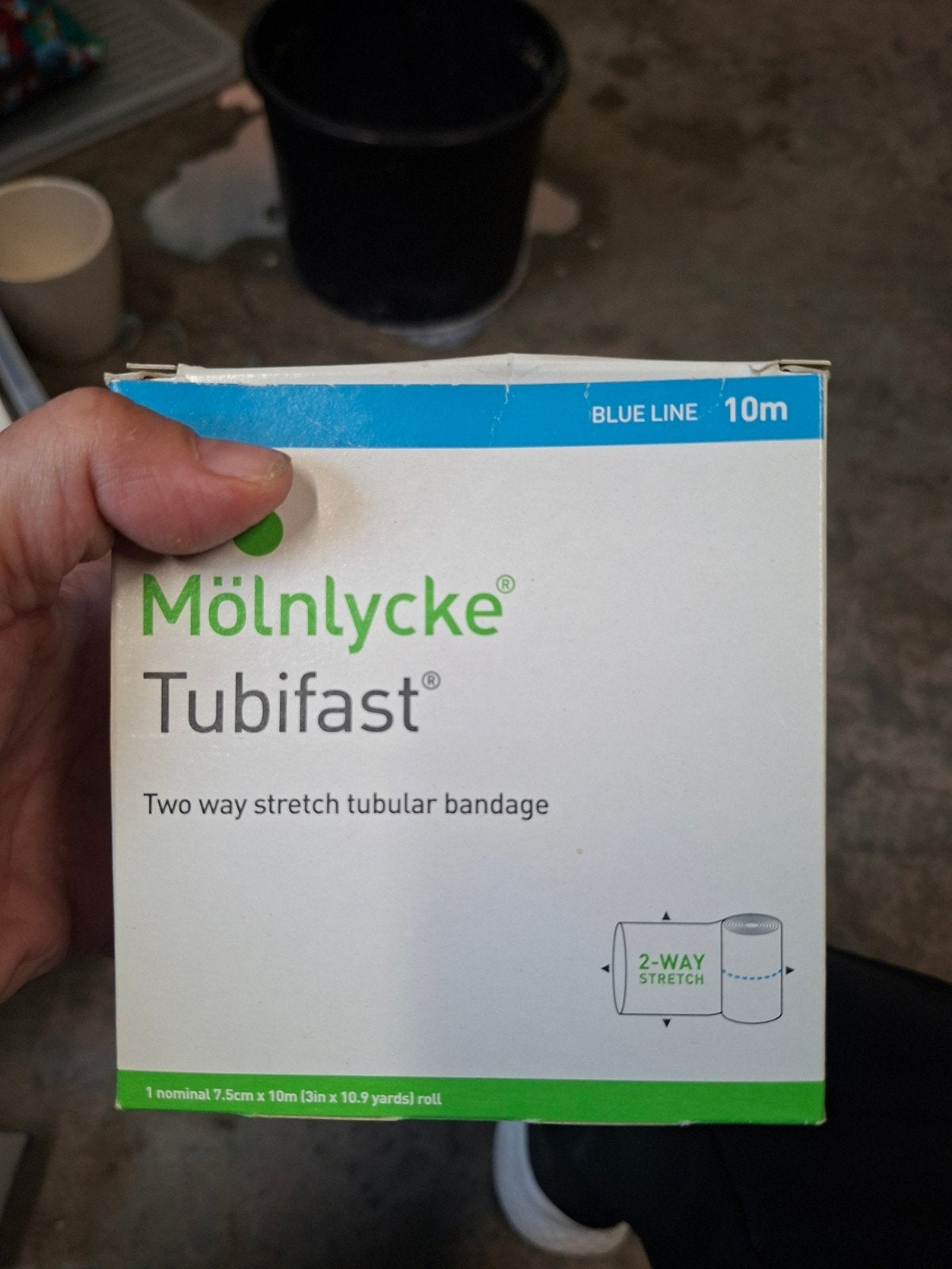 Tubigrip elastische kous, Diversen, Ophalen of Verzenden, Gebruikt