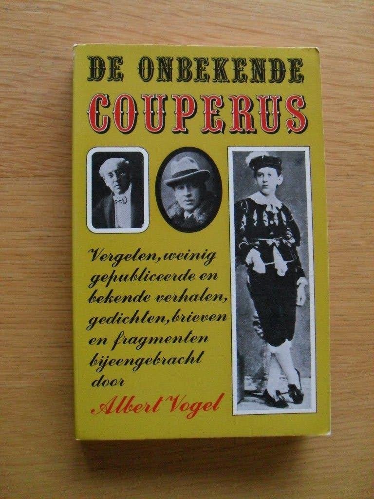 De onbekende Couperus van Albert Vogel, Ophalen of Verzenden, Gelezen
