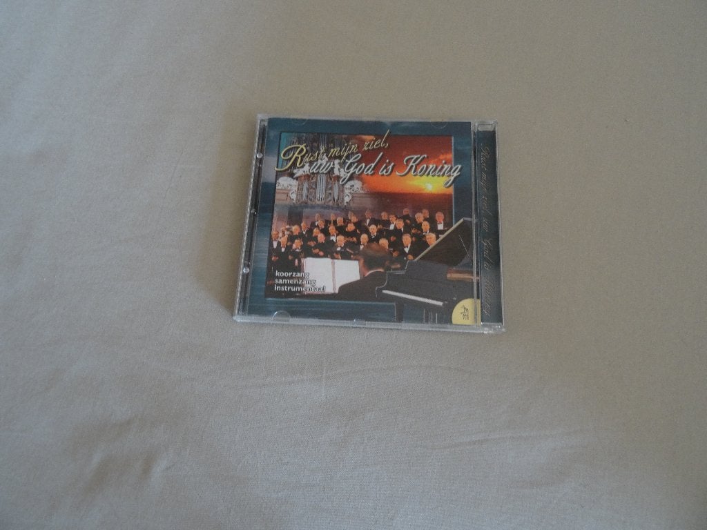 Rust mijn ziel u God is koning koorzang,samenzang in goede s, Ophalen of Verzenden, Zo goed als nieuw, Koren of Klassiek
