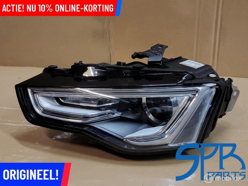 AUDI A5 S5 8T B8 FACELIFT XENON Led KOPLAMP LINKS 8T0941005C, Gebruikt, AUDI, Audi, Ophalen of Verzenden