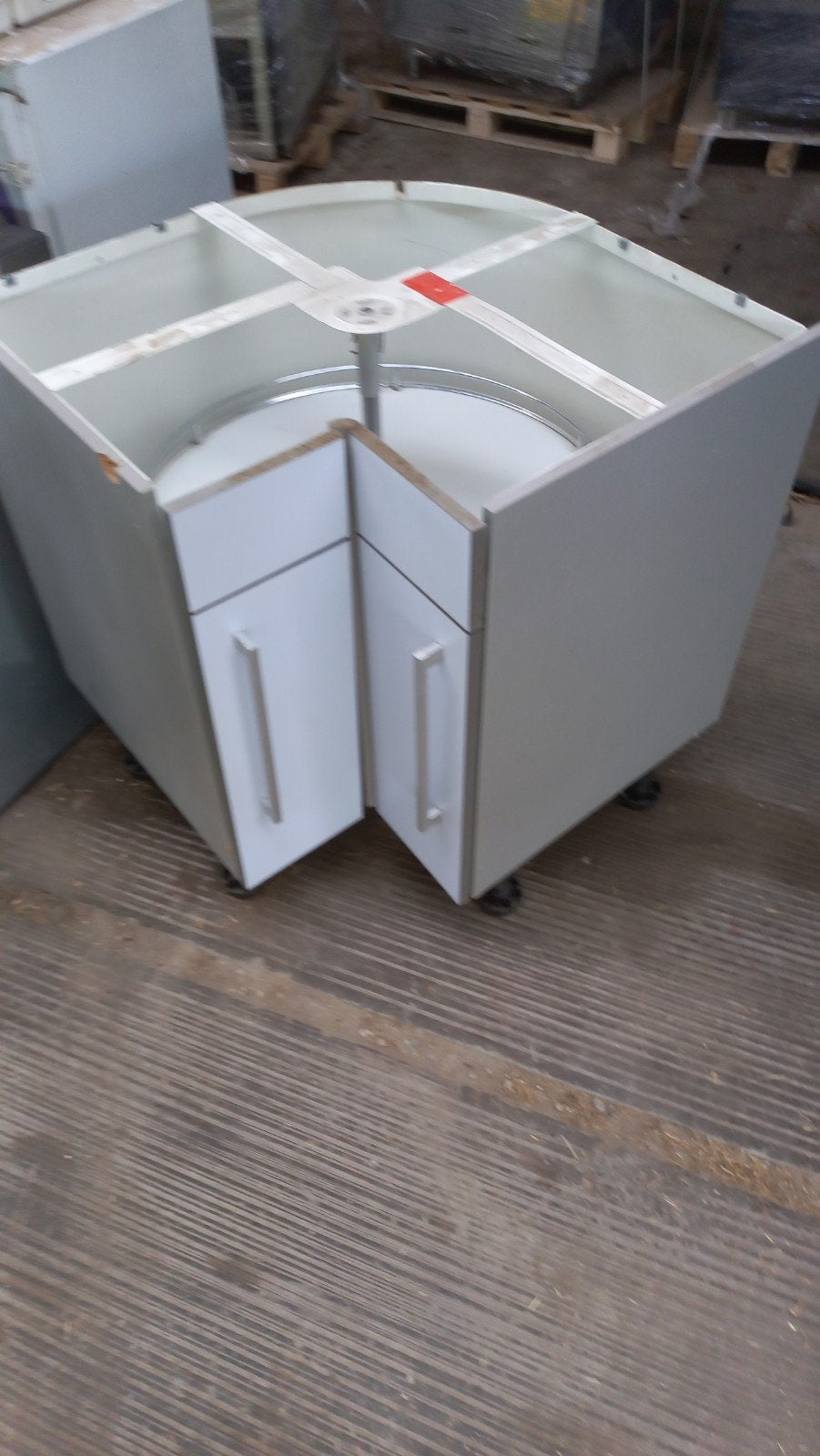 Keuken kast draai carrousel hoekkast 78x78 cm, Ophalen, 25 tot 50 cm, 50 tot 100 cm, Minder dan 100 cm