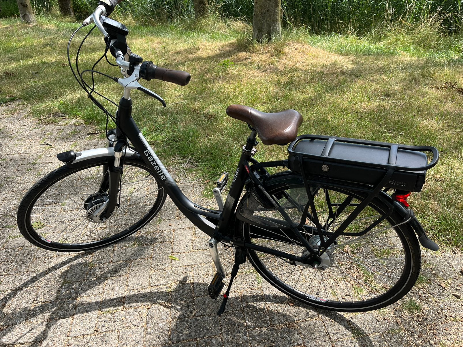 Gazelle Panasonic nette, goed werkende E- bike, 55 tot 59 cm, Ophalen, Zo goed als nieuw, Gazelle