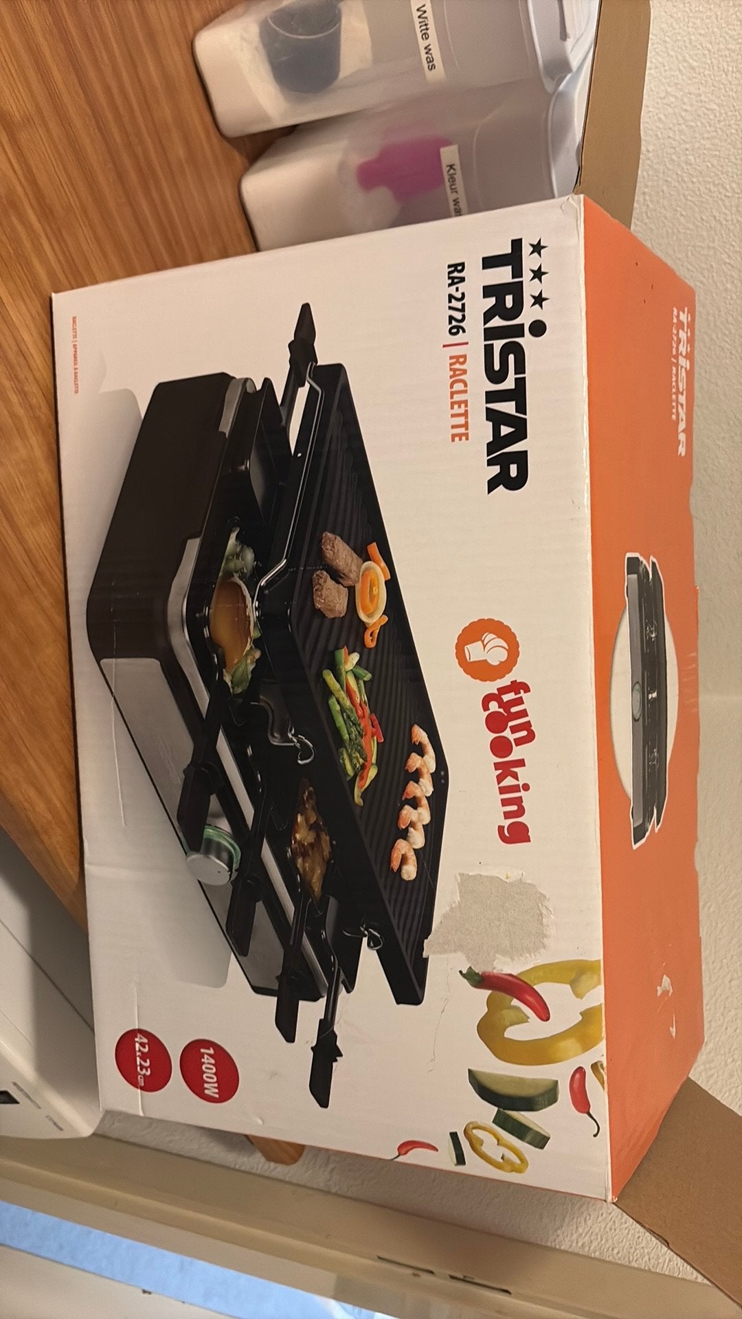 Tristar gourmetstel RA/2726, Ophalen of Verzenden, Zo goed als nieuw