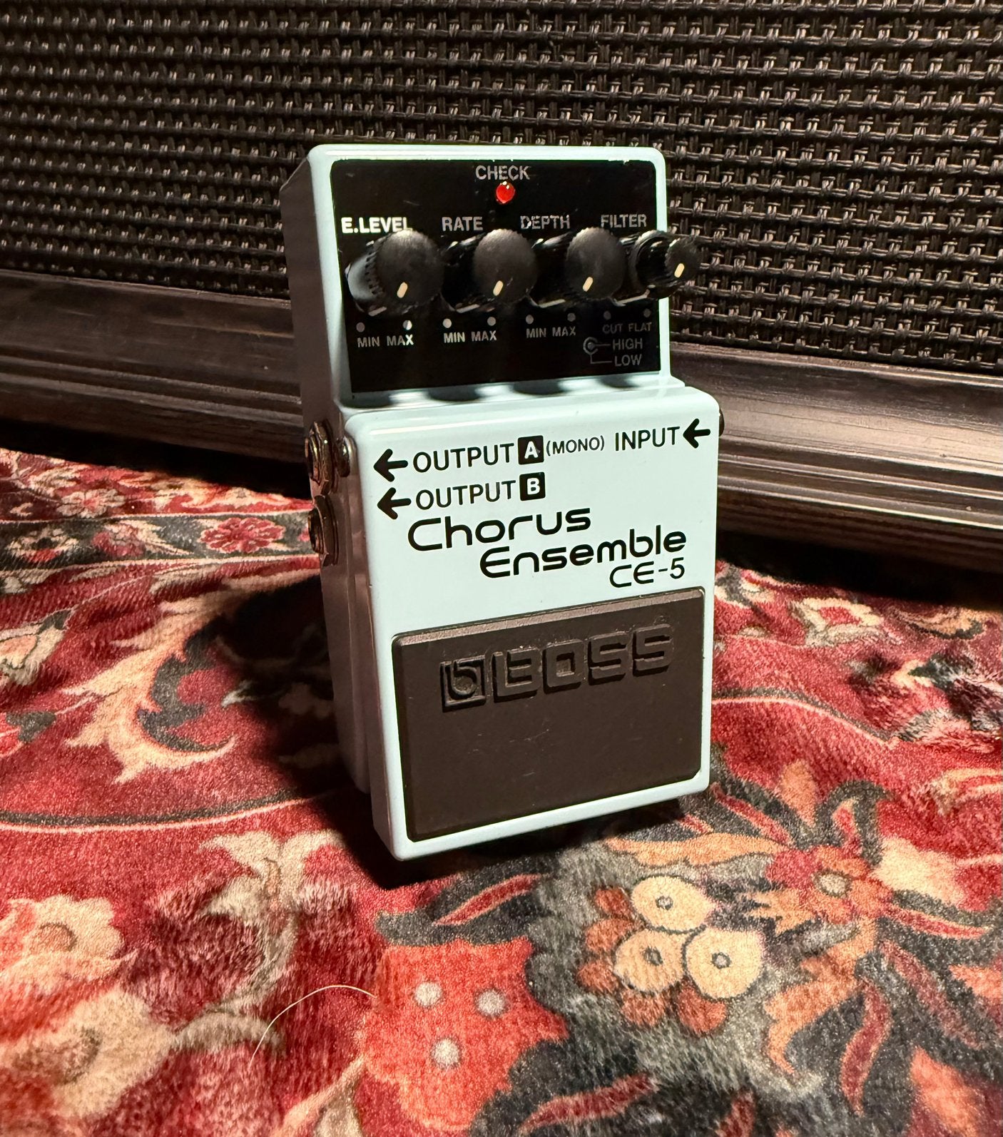 Boss CE-5 Chorus Ensemble – Made in Taiwan – Met Doos & Boek, Ophalen of Verzenden, Zo goed als nieuw, Chorus