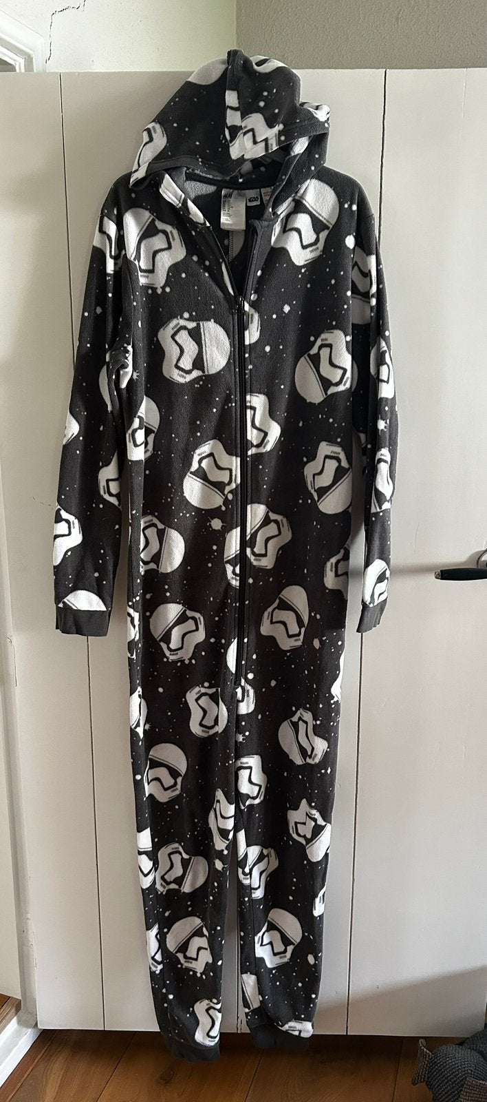 Onesie van Star Wars, dunnere fleece maat 170 grijs/wit, Ophalen, Jongen of Meisje