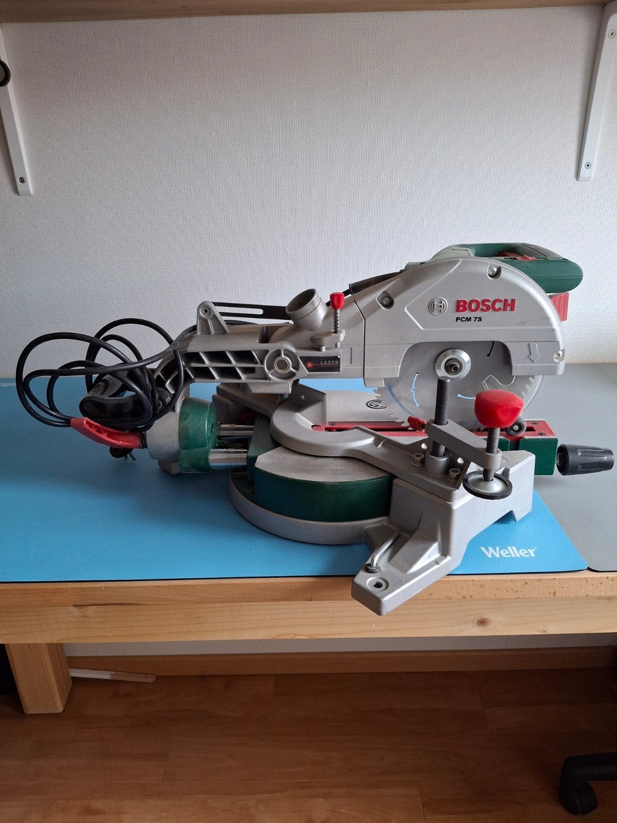 Bosch PCM 7S Afkortzaag - Zo goed als nieuw, Ophalen, 600 tot 1200 watt, Zo goed als nieuw, Afkortzaag