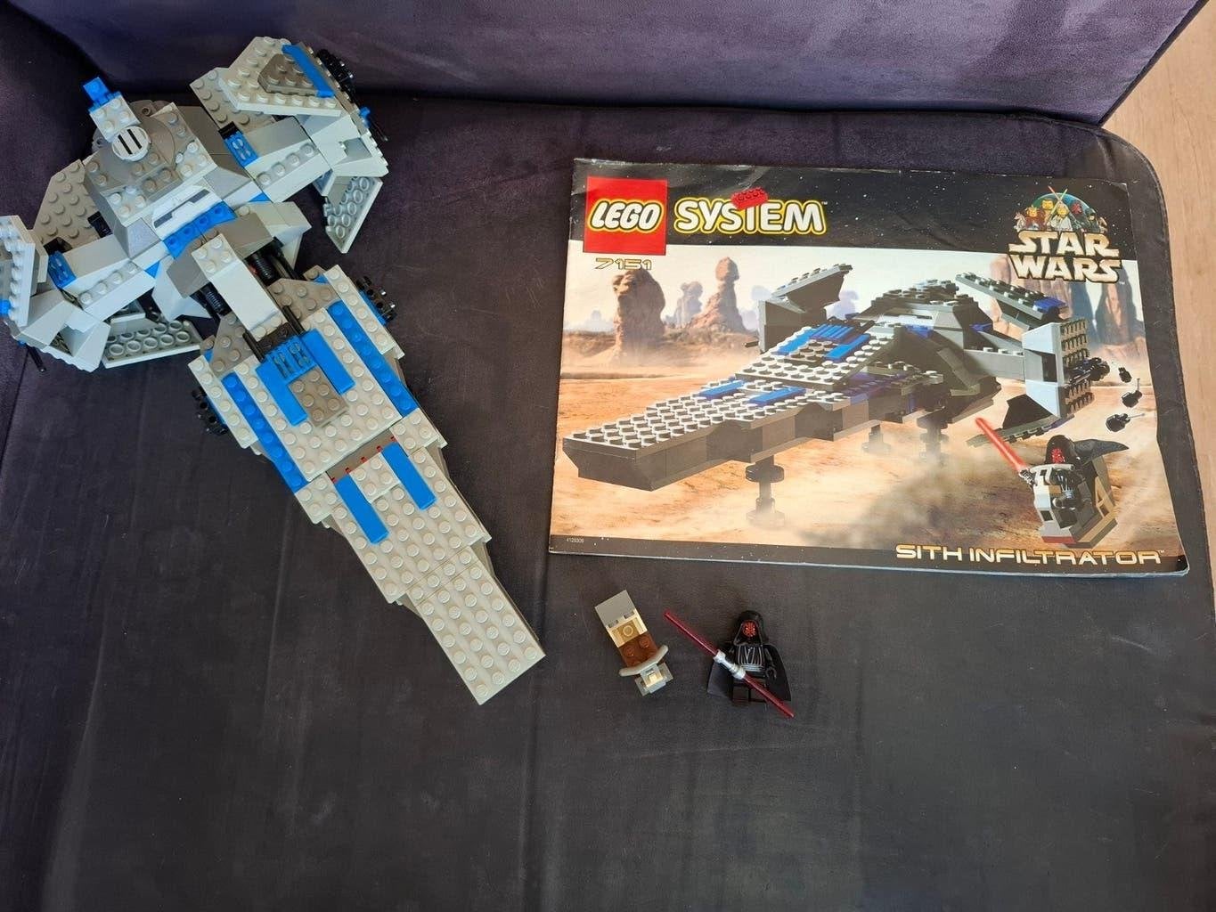 Lego Star Wars 7151 Sith Infiltrator with Instructions, Kinderen en Baby's, Speelgoed | Duplo en Lego, Compleet, Star Wars, Lego