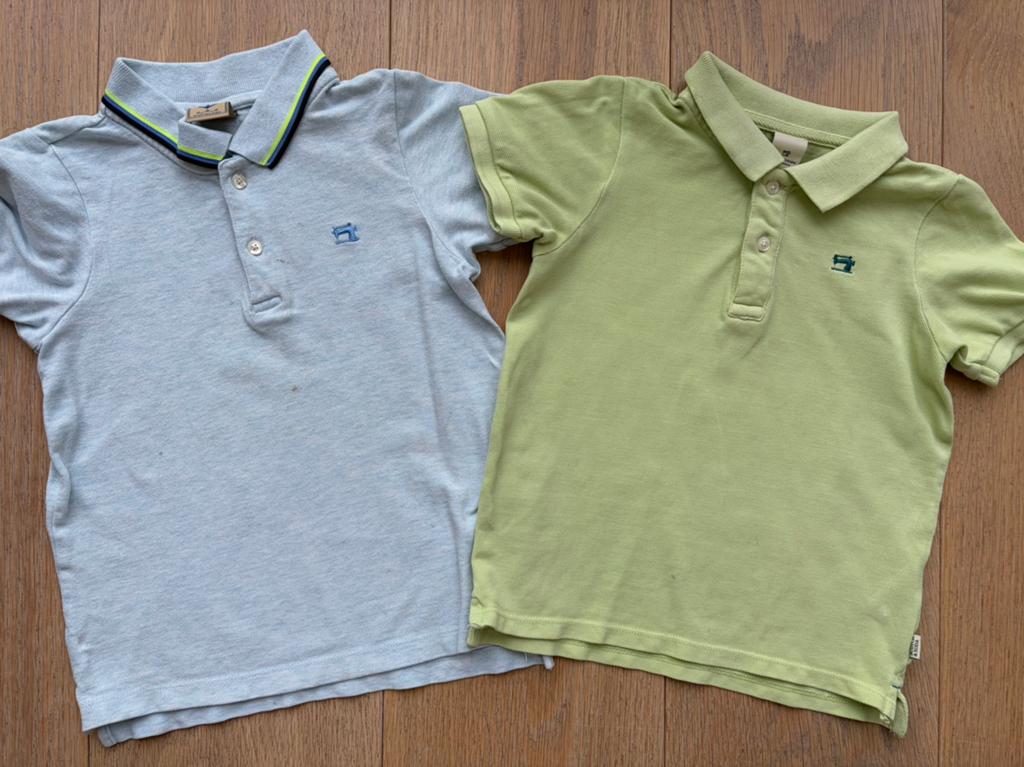 2 polos Scotch Shrunk mt 104, Kinderen en Baby's, Kinderkleding | Maat 104, Ophalen of Verzenden, Gebruikt, Jongen, Shirt of Longsleeve
