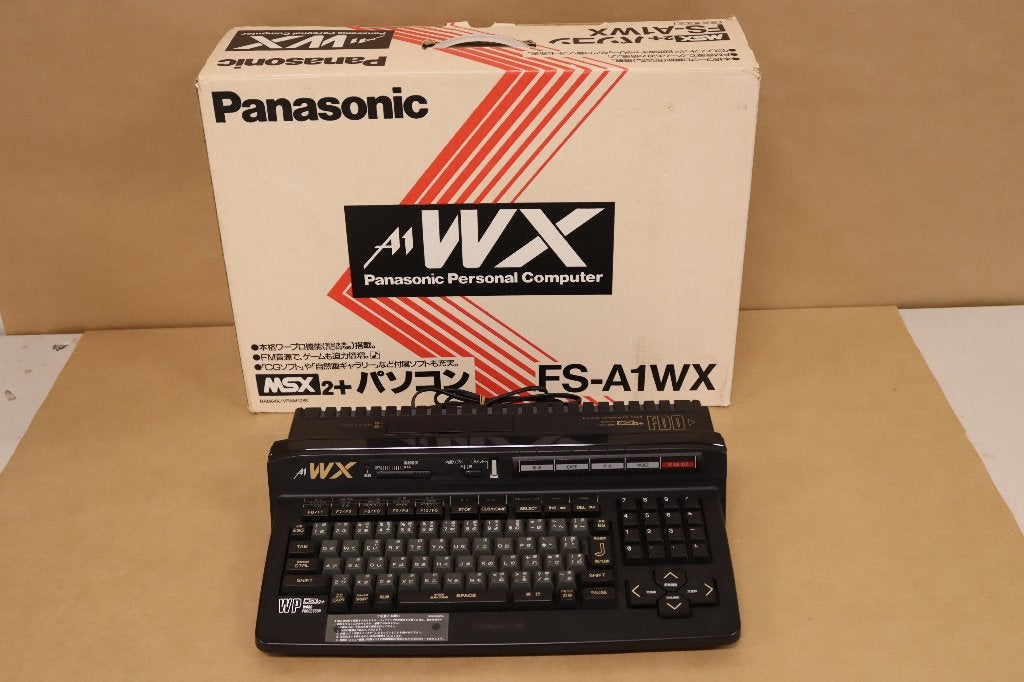 Panasonic MSX2+ FS-A1WX ( Japan msx 2+ ), Spelcomputers en Games, Ophalen of Verzenden, Overige merken, Gebruikt
