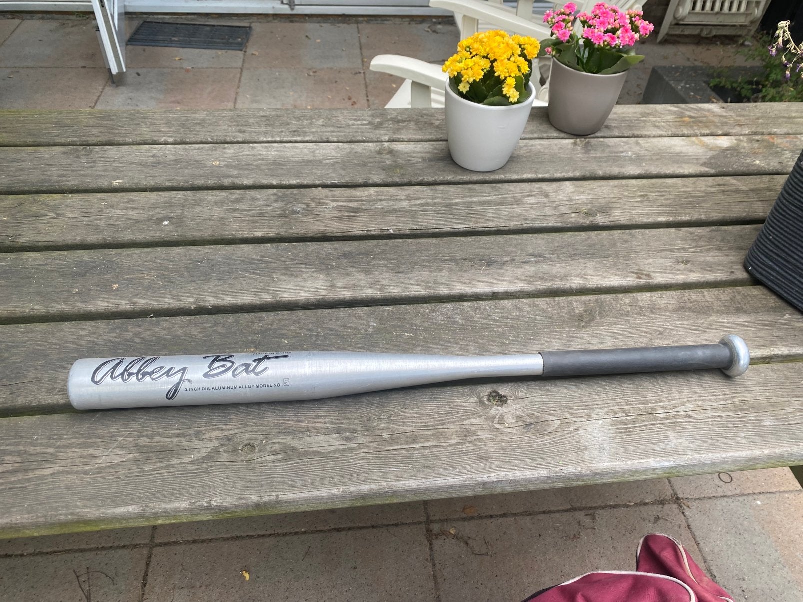 28 inch honkbal trainings knuppel, Ophalen, Gebruikt, Knuppel