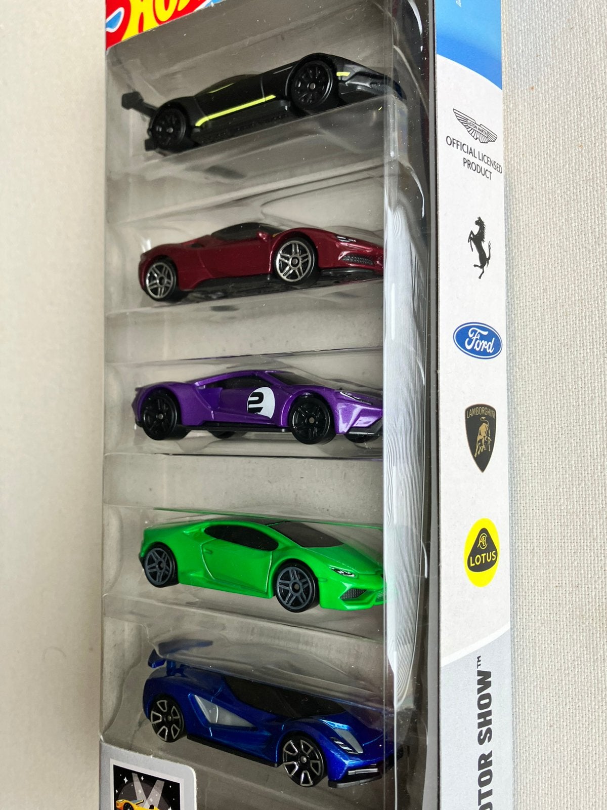 Hot Wheels 5-pack HW Motor Show Hotwheels 2025, Ophalen of Verzenden, Nieuw, Auto