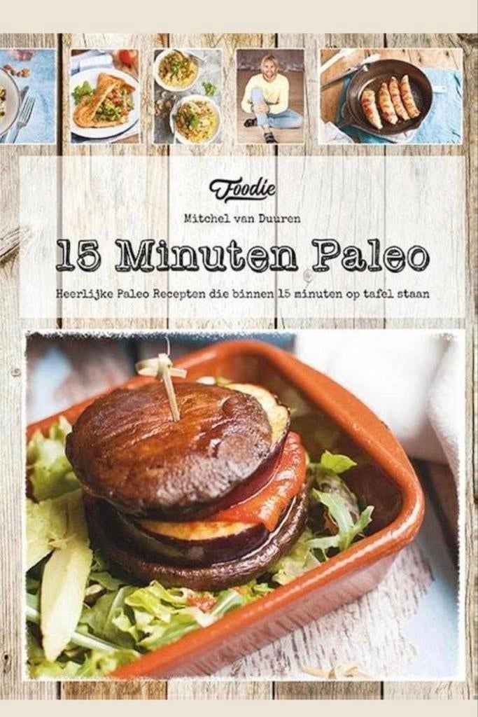 15 minuten Paleo - Mitchel van Duuren, Verzenden, Zo goed als nieuw