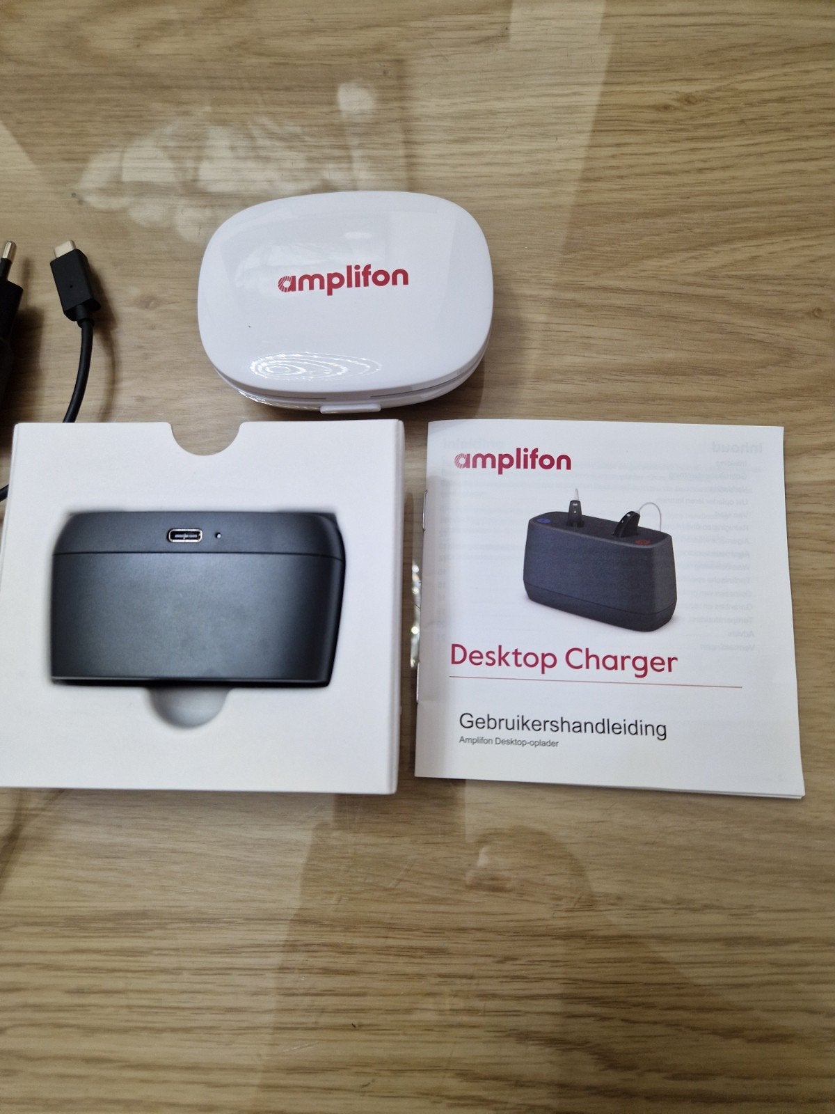 amplifon gehoortoestellen, Ophalen of Verzenden, Zo goed als nieuw