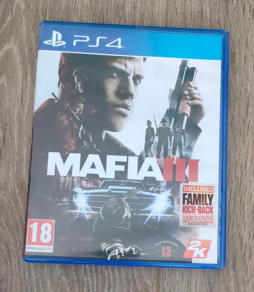 Mafia III person shooter ontworpen door Hangar 13 voor PS4, Avontuur en Actie, Vanaf 18 jaar, 1 speler, Ophalen of Verzenden