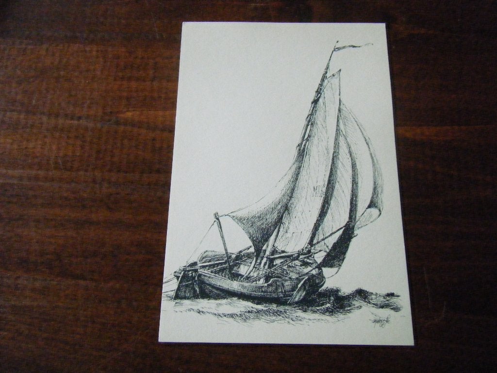 A7 - Marken - Schip - Botter - Mooi/Oud, Verzamelen, Ophalen of Verzenden, 1960 tot 1980, Noord-Holland
