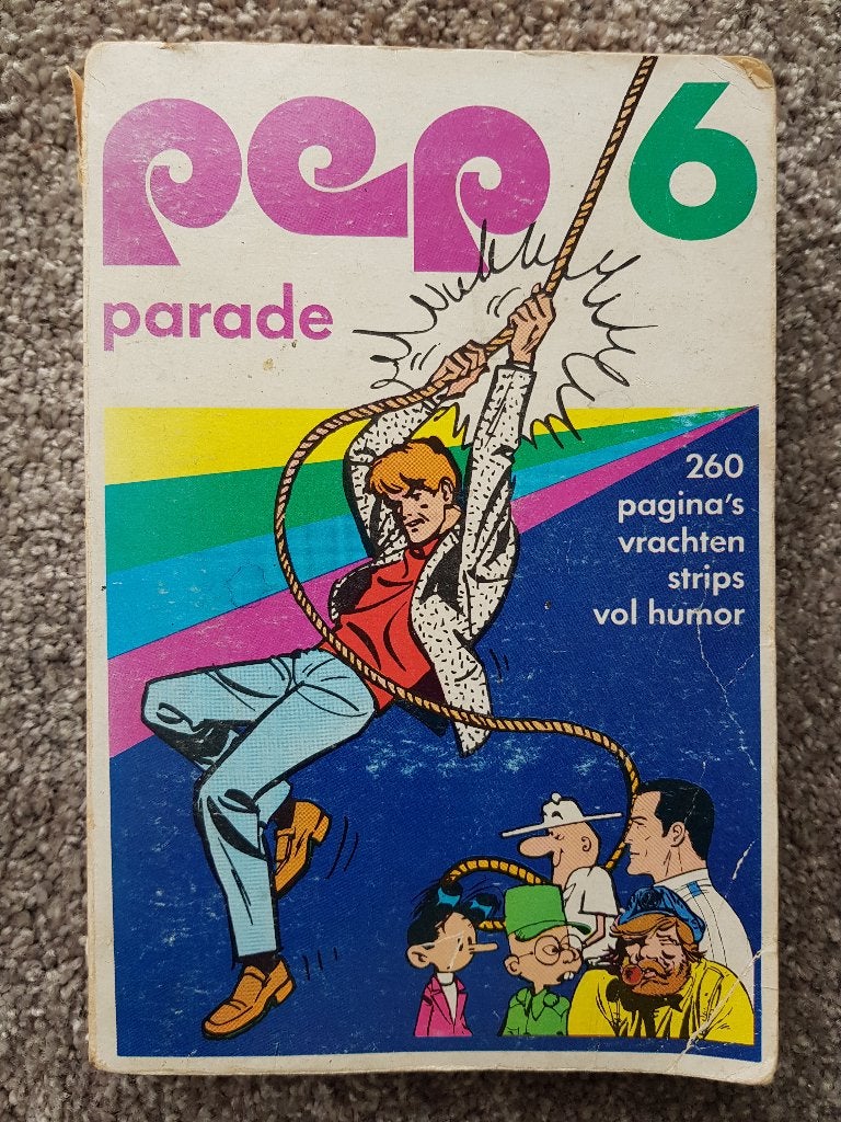 Oud stripboek - jaren '70 : PEP Parade 6, Boeken, Eén stripboek, Ophalen of Verzenden, Gelezen