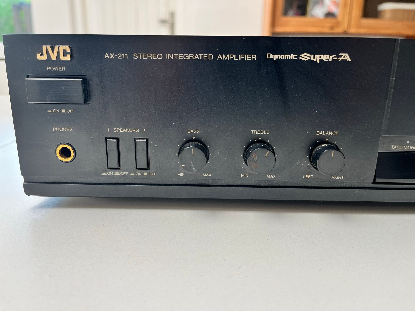 JVC AX-211 Dynamic Super-A Stereo Versterker, Ophalen, Gebruikt, JVC, 60 tot 120 watt